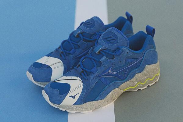 Mizuno x Mita Wave Rider 1 Classic Blue D1GD1800 27 AFEW STORE